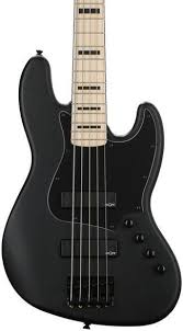Squier Contemporary Active Jazz Bass V Hh Satin Black Sweetwater Exclusive Bass Fender Jazz Bass Electric Bass