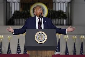 But critics said it was the president's own words that spurred his supporters to march to the u.s. President Trump S Rnc Speech Read The Full Transcript Los Angeles Times