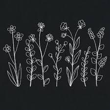 I purchased the wildflower embroidery collection to decorate an evergreen bonnet for a friend's baby. Wildflower Blooms Border Urban Threads Unique And Awesome Embroidery Designs