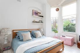 Geometric prints work especially well, adding a graphic edge to the soft colour scheme. Pastel Bedroom Colors Houzz