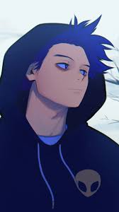 Shinsou and his spoiled cat; Digital My Hero Academia Fanart Lofi Boy Hitoshi Shinsou Wallpaper Download Digital Art Collectibles Kromasol Com