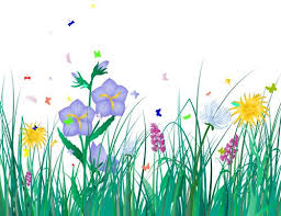 Free Grass Flowers With Dragonfly And Butterfly Clip Arts Free Clipart Flower Drawing Design Butterfly Clip Art Free Clip Art