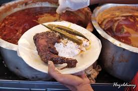 When i order nasi kandar in malaysia, i always order the black sauce chicken which is basically chicken cooked in the famous nasi kandar black sauce. Penang Eats Line Clear Nasi Kandar At Jalan Penang Georgetown Hazeldiary