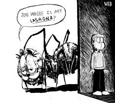 Jon Where Is My Lasagna Garfield Know Your Meme