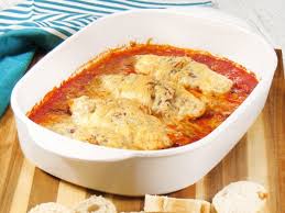 Gebackene Hahnchenfilets In Tomatensosse Rezept Lecker Rezepte Gebackene Hahnchenfilets Hahnchenfilet Rezepte