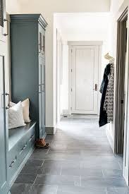 Mudroom Bench Slate Floor Beautiful Mudroom Flooring Home Mudroom