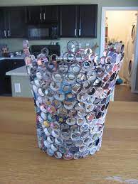 Magazine Waste Basket Craft From Waste Material Diy Crafts For Home Decor Creative Arts And Crafts