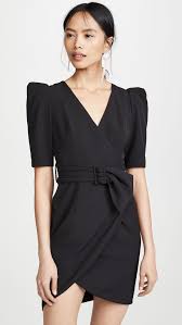 Black Halo Maricopa Dress Mini Dress With Sleeves Black Halo Dresses