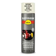 Rust Oleum Oyster White Spray Paint Industrial Hard Hat Gloss 500ml Sprayster