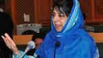 Jadhav case: humane, Mehbooba urges