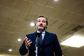 Senator ted cruz carries his luggage at the cancun international airport before boarding his plane back to the u.s. Pq 9yxgvyvhlgm