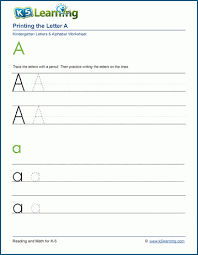 If you had to grade yourself on success, what would you focus on? Printing Letters Worksheets For Kindergarten K5 Learning