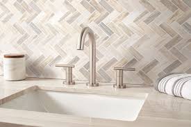 But they also serve as a decorative focal point in most kitchens, which can make picking a tile design tricky. Angora Herringbone Polished