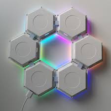 Second Generation Quantum Lamp Led Modular Touch Sensitive Lighting Hexagonal Led Panel Ligh Led Panel Light Led Panel Plastic Lights