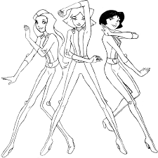 Download and print these free printable ninja coloring pages for free. Spy Coloring Sheets That Say Spy Google Search Totally Spies Coloring Pages Coloring Pages For Girls
