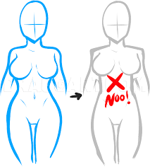 Here presented 60+ female body shape drawing images for free to download, print or share. How To Draw A Body For Beginners Step By Step Drawing Guide By Dawn Dragoart Com