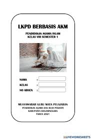 Lkpd Pai Kls Viii Kd 3 10 Worksheet
