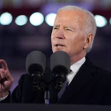 Russia guilty of 'crimes against humanity,' Biden says in Poland speech;  Moscow suspends role in arms control treaty