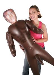 Black Blow Up Doll Pin On Bachelorette Shindig