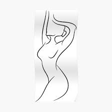 This high quality transparent png images is totally free on pngkit. Female Silouhette Poster By Josephinvisuals Redbubble