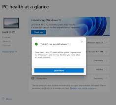 Windows insider preview pc health check application. Microsoft Updates Pc Health Check App Will Tell You Why Your Pc Doesn T Support Windows 11 Gizmochina