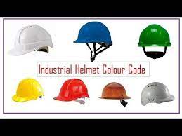 Industrial Helmet Standard Color Codes Youtube Color Coding Coding Industrial