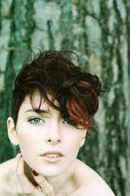 Piled On Top Of Head Short Hair Lengths Short Curly Hair Short Hair Styles