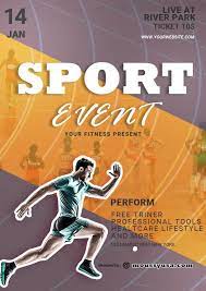 Sports Event Poster Free Template In Psd Event Poster Sport Event Event Poster Template