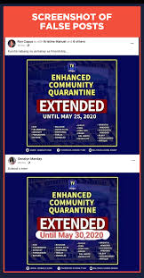 Motorcycle news lto gives another 15 days extension for registration august 03, 2020. False Enhanced Community Quarantine Extended After May 15