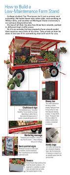 The Anatomy Of A Low-Effort Farmstand [Infographic] - Growing Produce