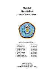 Contoh makalah sistem saraf pada manusia. Makalah Biopsikologi Sistem Saraf Pusat