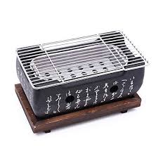 Sodial Four Gril De Barbecue Coreen Japonais Gril De Charbon De Bois D Alliage D Aluminium Accessoires De Barbecue Coreen Barbecue Grill Gril A Charbon De Bois