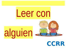 spanish guided reading anchor chart leer con alguien