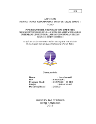 Check spelling or type a new query. Doc Contoh Cover Laporan Pkp Leny Ameriza Academia Edu