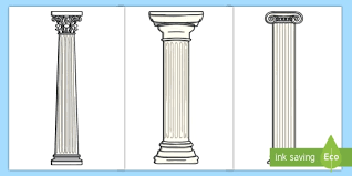 Ancient temples, monasteries, churches, a trip to greece and especially to athens allows to dive back into ancient greece. Ancient Greece Column Display Posters
