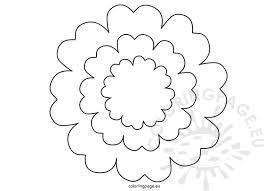 A flower petal template is very useful which can be apply for decorating different kinds of cards and gift boxes intended for special occasions. Printable Flower Petal Template Coloring Page
