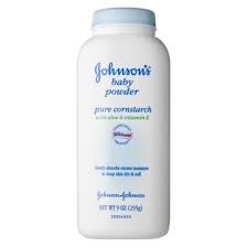 Johnson S White Baby Powder With Cornstarch 9oz Baby Powder Skin Care Home Remedies Baby Skin Care
