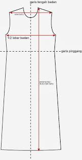 Pola Baju Gamis Pembuatan Pola Jahit Pola