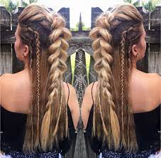 Catherineellle New Username Faux Mohawk And Side Braids Festival Hair Boho Up Do Up Styles Braids Hair Braid Designs Viking Hair Hair Styles