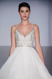 Ivory Pleated English Net Ball Bridal Gown V Neck Ballerina Bodice With Geometric Art Deco Be Wedding Dress Shopping Wedding Dress Inspiration Wedding Dresses