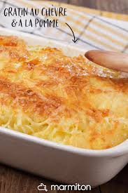 Gratin Au Chevre Et A La Compote De Pomme Recette En 2020 Recettes De Cuisine Recette Recette Gratin