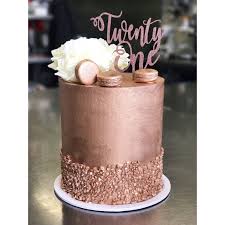 Happy 30th Birthday Cake Topper Rose Gold Rose Gold Cake Topper By Cookie Cake Design Rose Gold Cake 21st Birthday Cakes Cookie Cake Designs