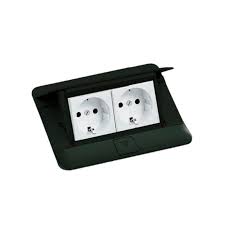 Made exclusively for use with screwless wall plates from the adorne® collection, sold separately. Legrand 4 Module Pop Up Floor Box Black 54026