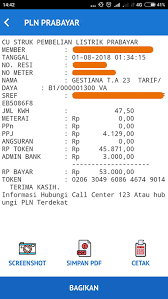 Struk tagihan pln & telkom pulsa ppob plus struk bukti pembayaran tagihan ppob listrik pln dan telkom melalui mega pulsa ppob langsung ke contoh struk pembayaran tagihan listrik pln. Heboh Ternyata Ini Cara Beli Token Listrik Online Lewat Hp Bebasbayar