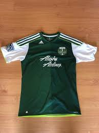 Authentic portland timbers mls football shirts by adidas. Portland Timbers Jersey Youth Xl 27 On Sidelineswap