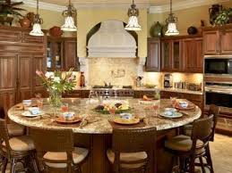 Casa Deleon Round Kitchen Island Round Kitchen Home Kitchens