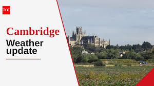 Sunny weather forecast over Cambridgeshire