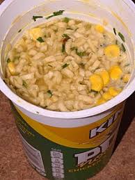 The green packet is the liquid soup, which is some kind of seasoning sauce. Instant Noodle Wikipedia