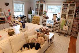 Jane Makuch S Quilting Sewing Studio Sewing Room Quilting Room Sewing Studio