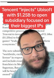 Tencent and Ubisoft have joined forces to start a new subsidiary that will  focus